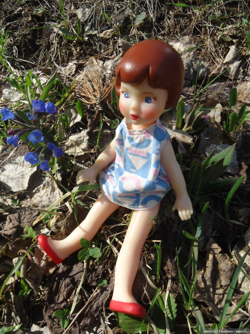 И у нас уже весна — Советские винтажные куклы (СССР): Ленигрушка (фото 8)
