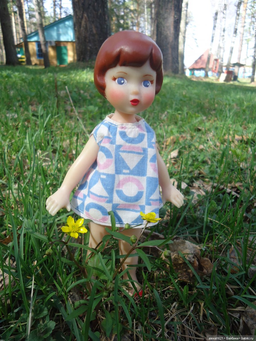 И у нас уже весна — Советские винтажные куклы (СССР): Ленигрушка (фото 2)