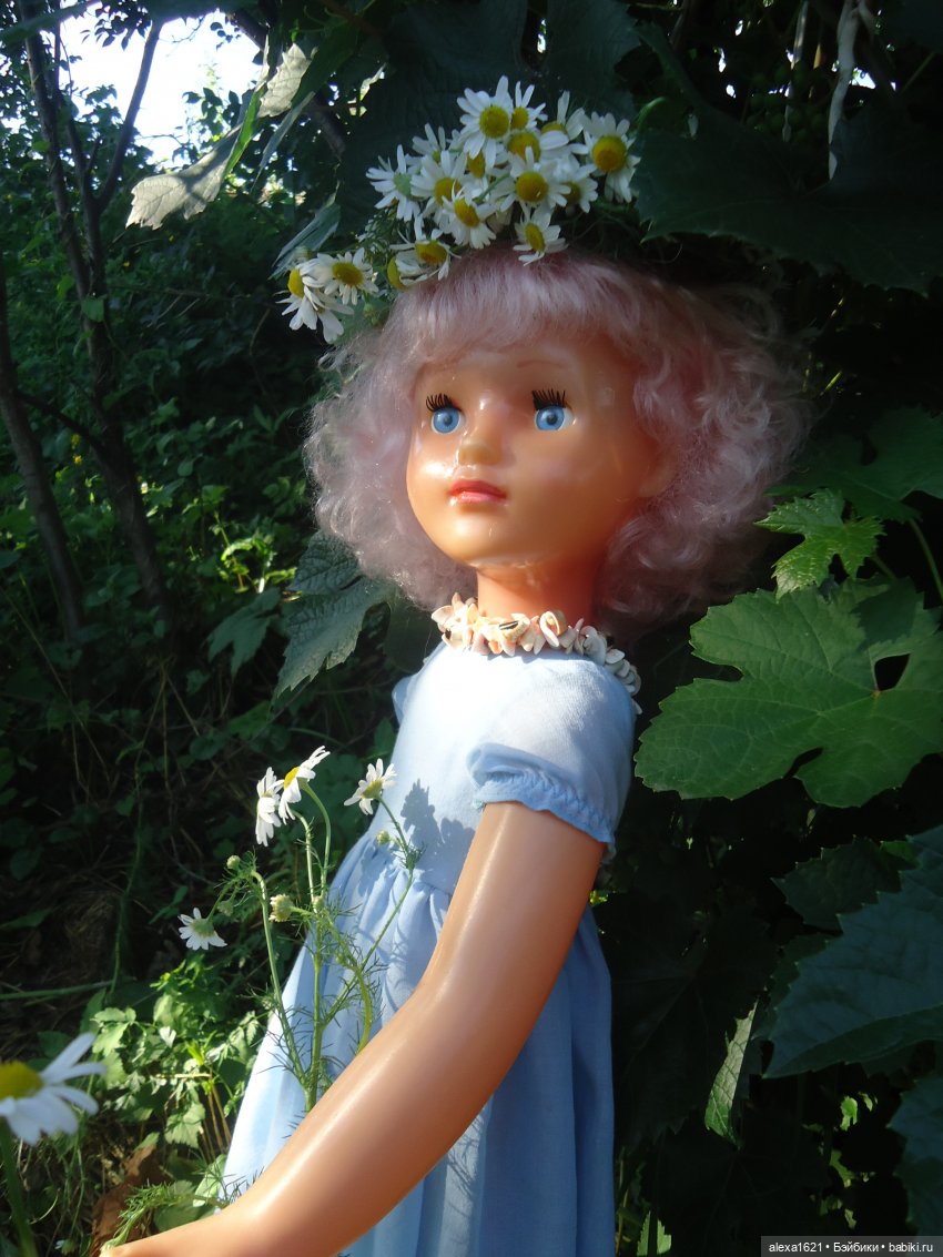 Ромашки для Наташи — Советские винтажные куклы (СССР): Ленигрушка (фото 4)