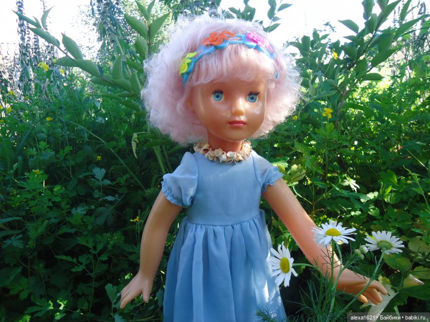 Ромашки для Наташи — Советские винтажные куклы (СССР): Ленигрушка (фото 2)