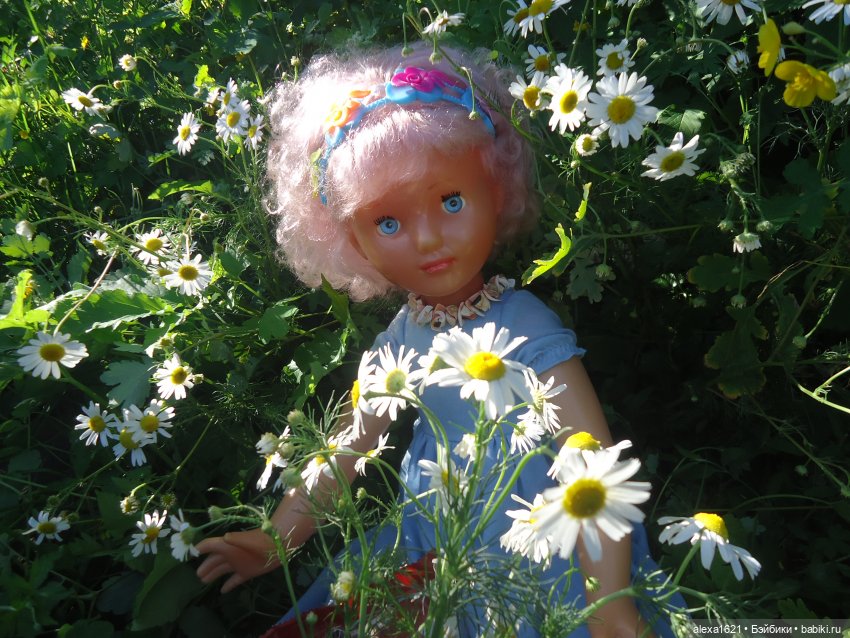 Ромашки для Наташи — Советские винтажные куклы (СССР): Ленигрушка