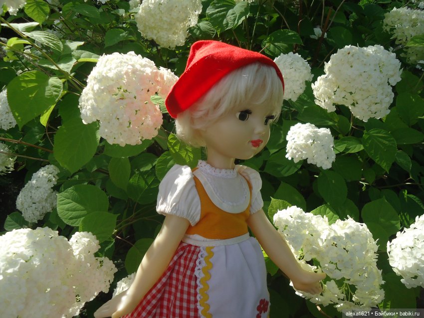 Красная Шапочка. Верочка — Советские винтажные куклы (СССР): Ленигрушка