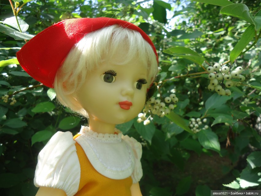 Красная Шапочка. Верочка — Советские винтажные куклы (СССР): Ленигрушка