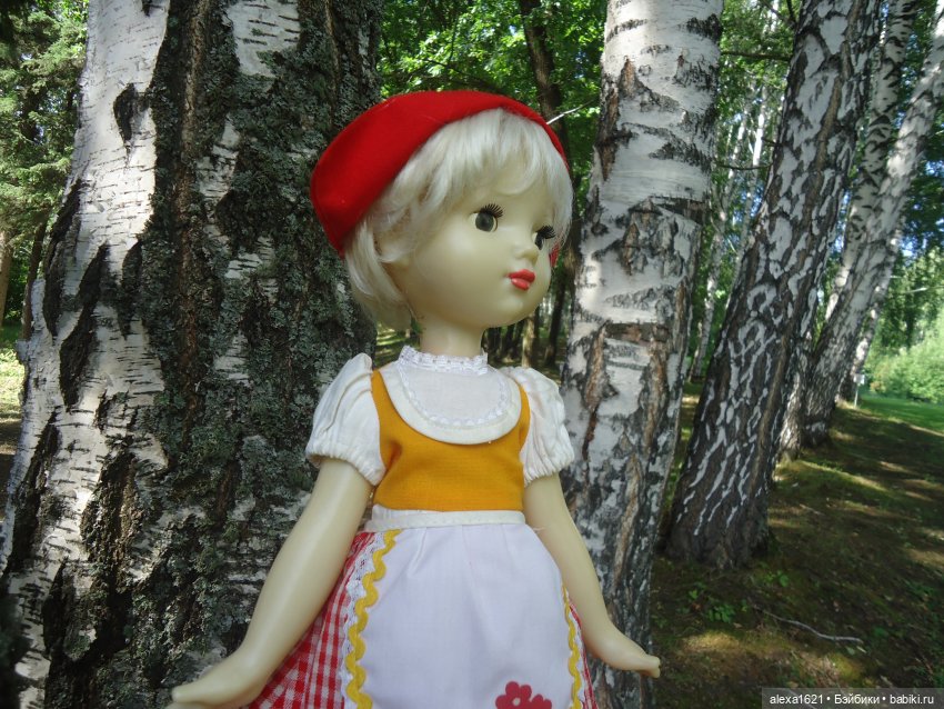 Красная Шапочка. Верочка — Советские винтажные куклы (СССР): Ленигрушка