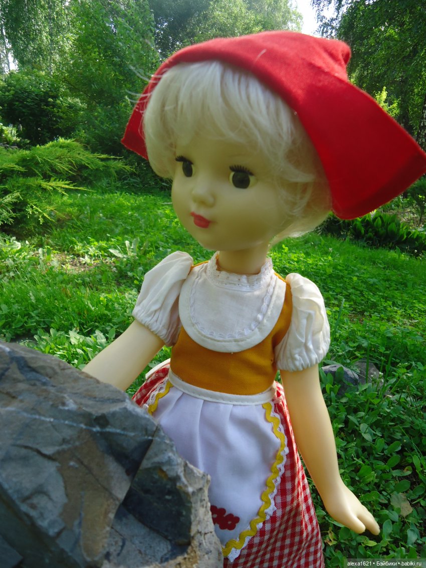 Красная Шапочка. Верочка — Советские винтажные куклы (СССР): Ленигрушка