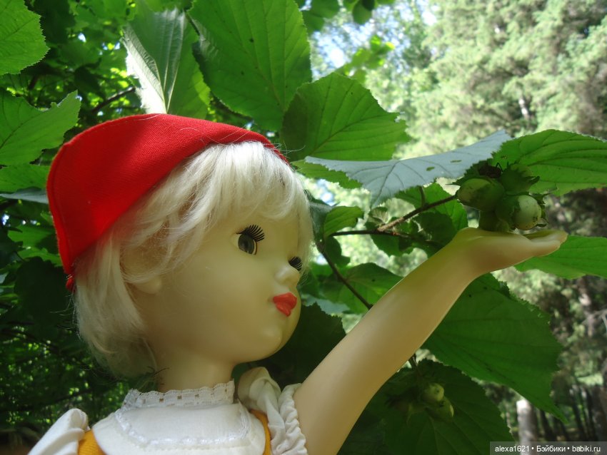 Красная Шапочка. Верочка — Советские винтажные куклы (СССР): Ленигрушка