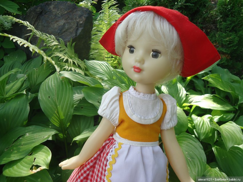 Красная Шапочка. Верочка — Советские винтажные куклы (СССР): Ленигрушка