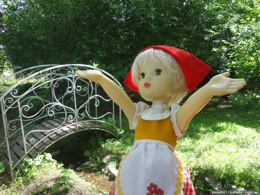 Красная Шапочка. Верочка — Советские винтажные куклы (СССР): Ленигрушка