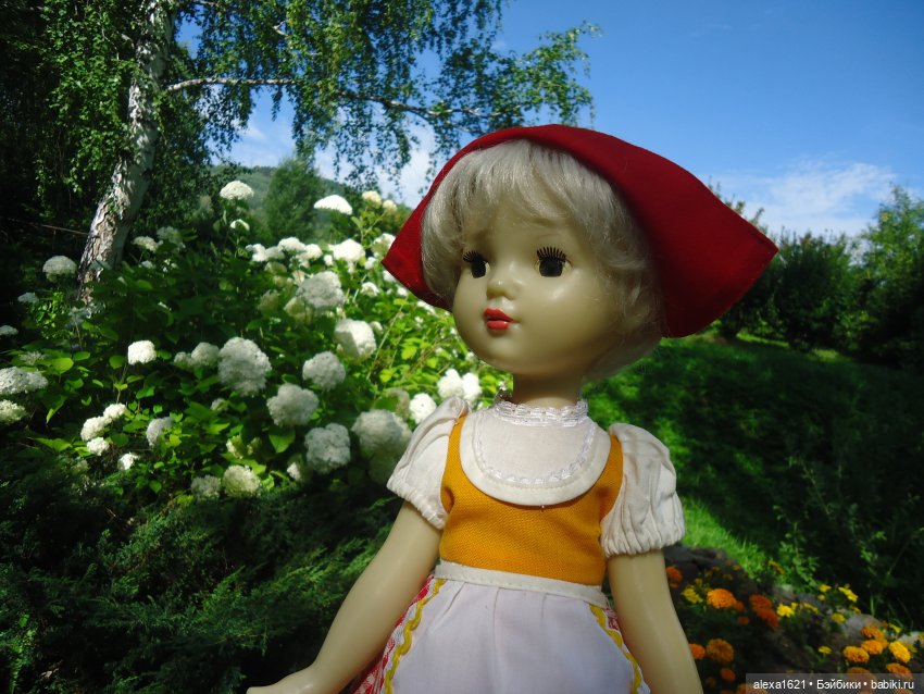 Красная Шапочка. Верочка — Советские винтажные куклы (СССР): Ленигрушка