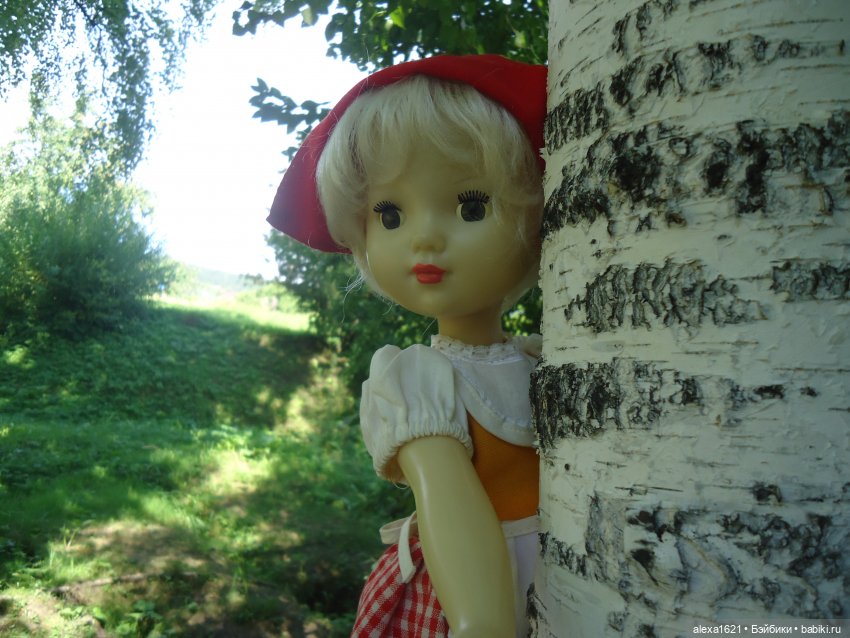 Красная Шапочка. Верочка — Советские винтажные куклы (СССР): Ленигрушка