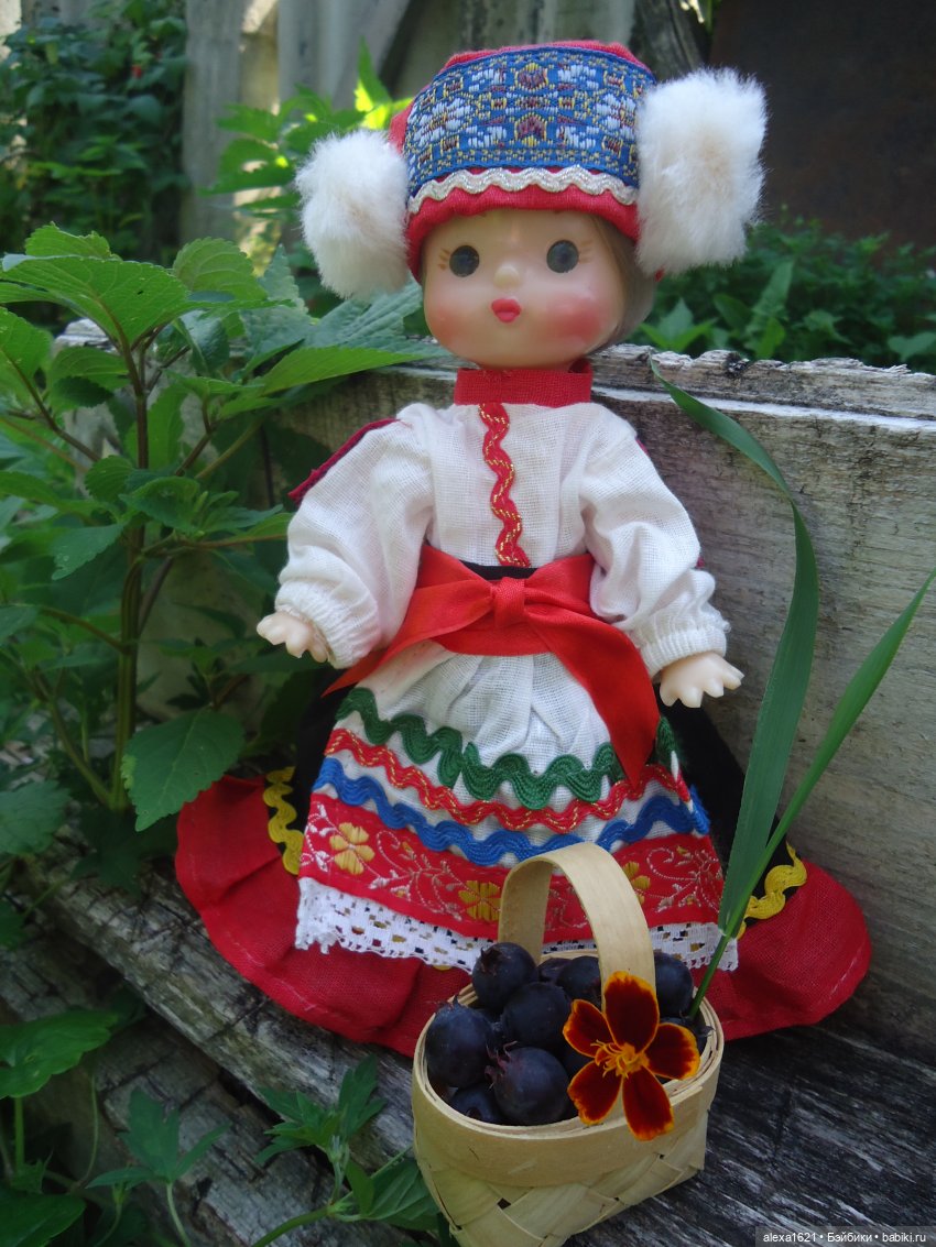 Глашенька, миниатюрная куколка