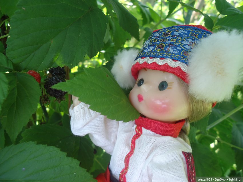 Глашенька, миниатюрная куколка