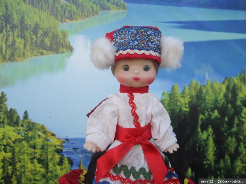 Глашенька, миниатюрная куколка