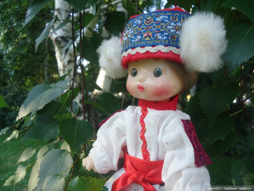 Глашенька, миниатюрная куколка