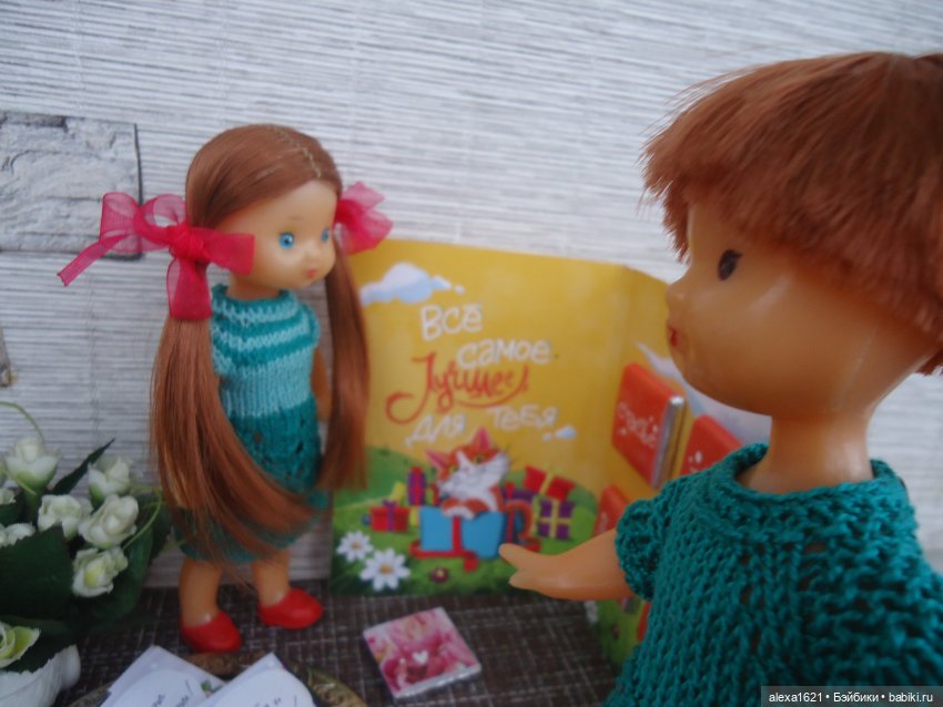 Юля принимает поздравления (фото 5)