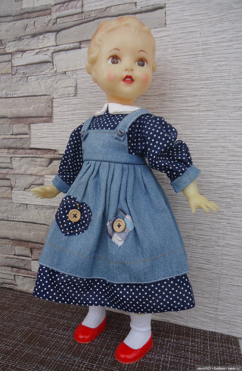 Скорей бы тепло — Советские винтажные куклы (СССР): Ленигрушка (фото 4)