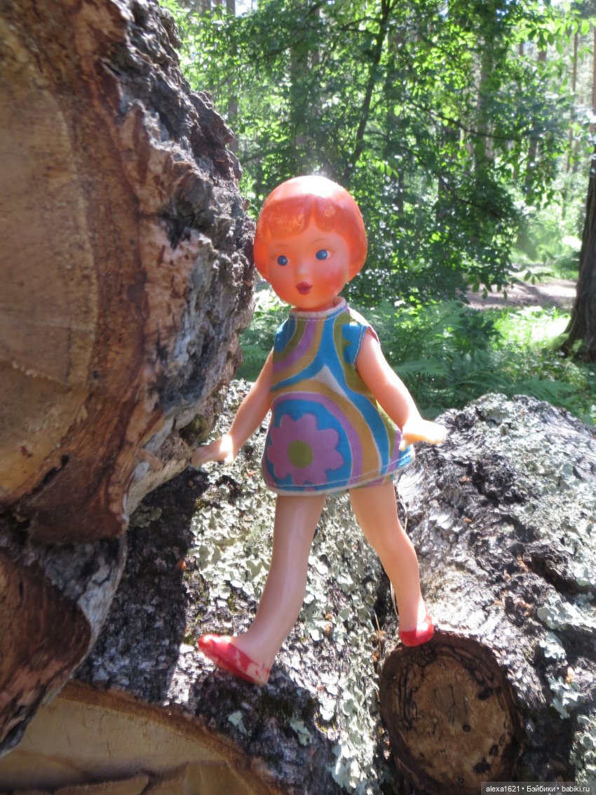 Путешествие на водопад — Советские винтажные куклы (СССР): Ленигрушка