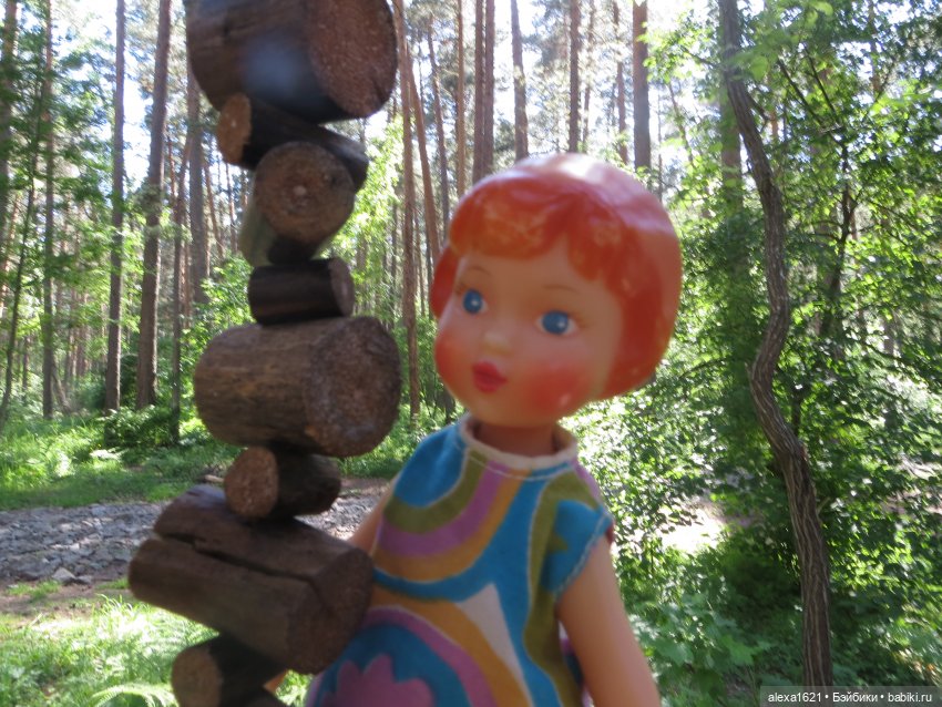 Путешествие на водопад — Советские винтажные куклы (СССР): Ленигрушка