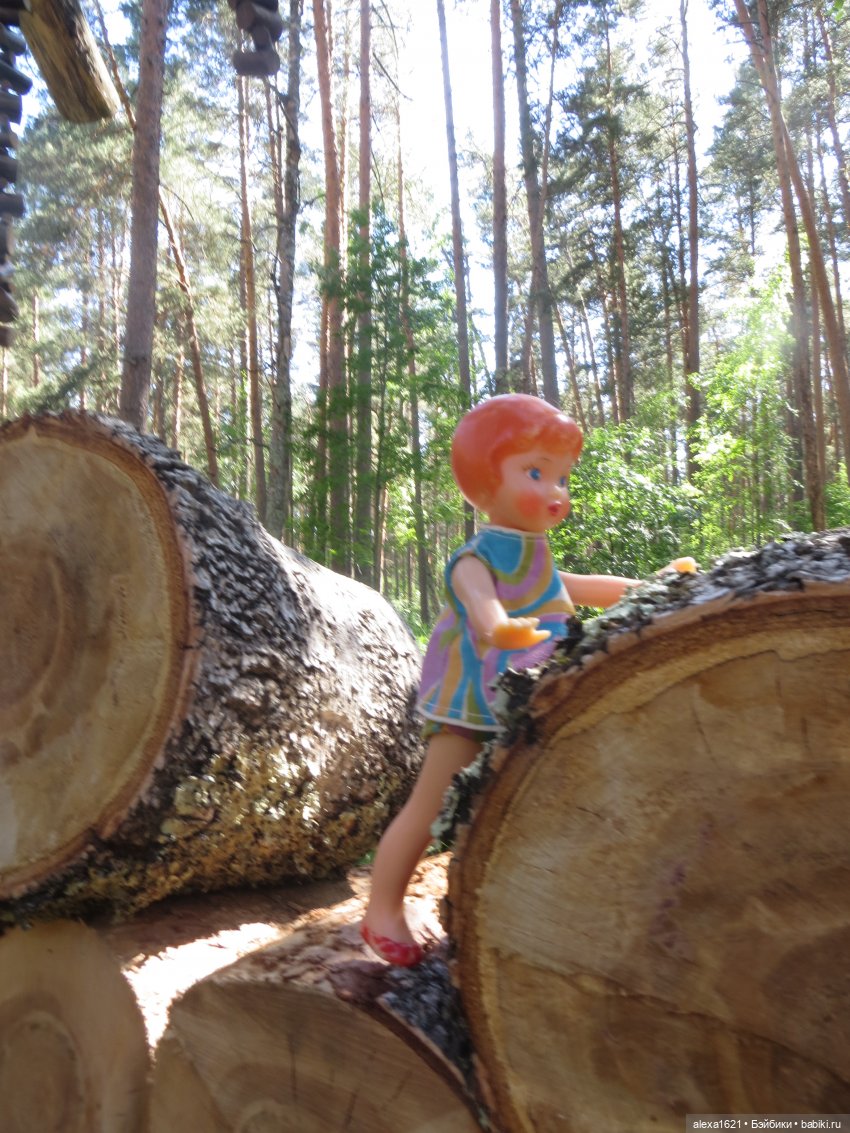 Путешествие на водопад — Советские винтажные куклы (СССР): Ленигрушка