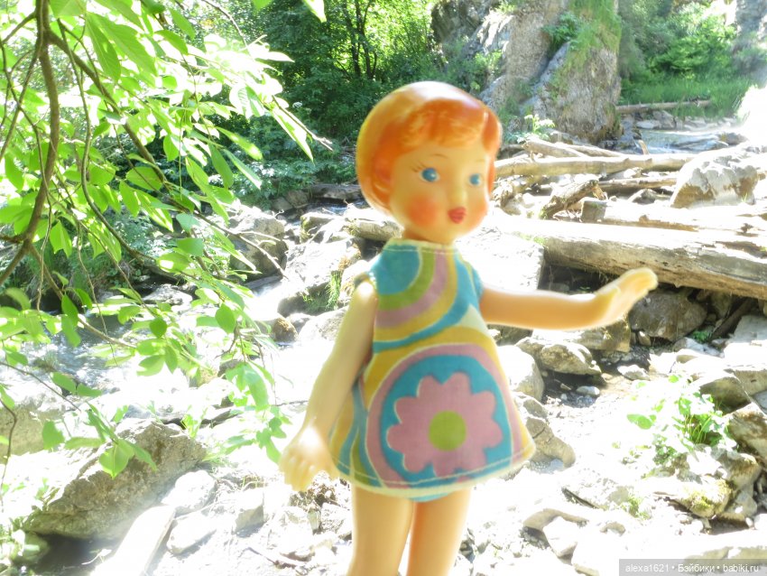Путешествие на водопад — Советские винтажные куклы (СССР): Ленигрушка