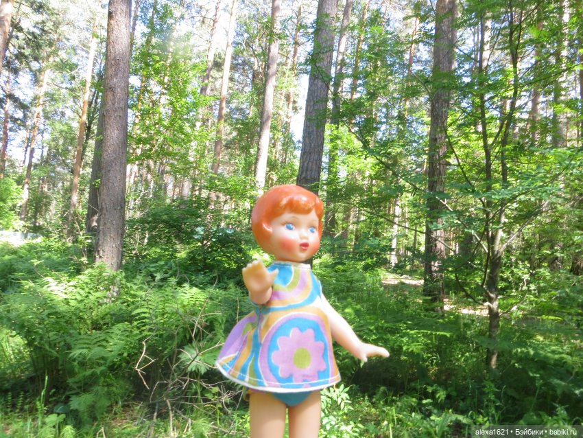 Путешествие на водопад — Советские винтажные куклы (СССР): Ленигрушка (фото 3)