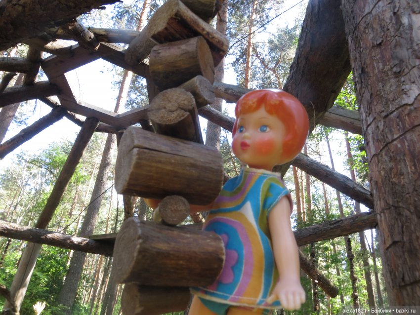 Путешествие на водопад — Советские винтажные куклы (СССР): Ленигрушка