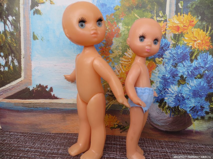 Леночка и Лёнечка — Советские винтажные куклы (СССР): Ленигрушка (фото 2)
