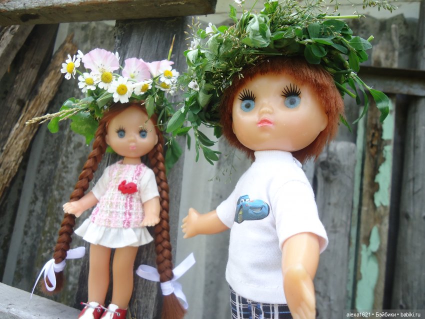 Леночка и Лёнечка — Советские винтажные куклы (СССР): Ленигрушка