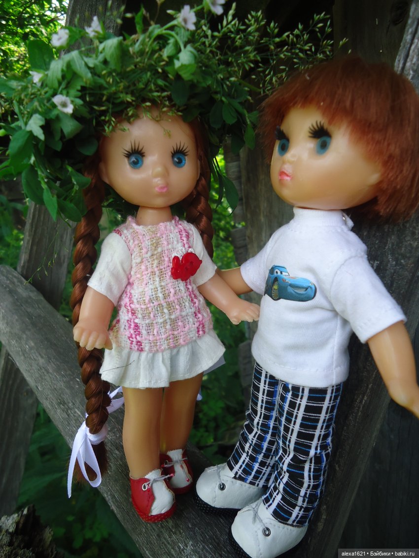 Леночка и Лёнечка — Советские винтажные куклы (СССР): Ленигрушка