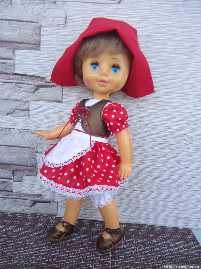 Красные Шапочки — Советские винтажные куклы (СССР): Ленигрушка (фото 3)