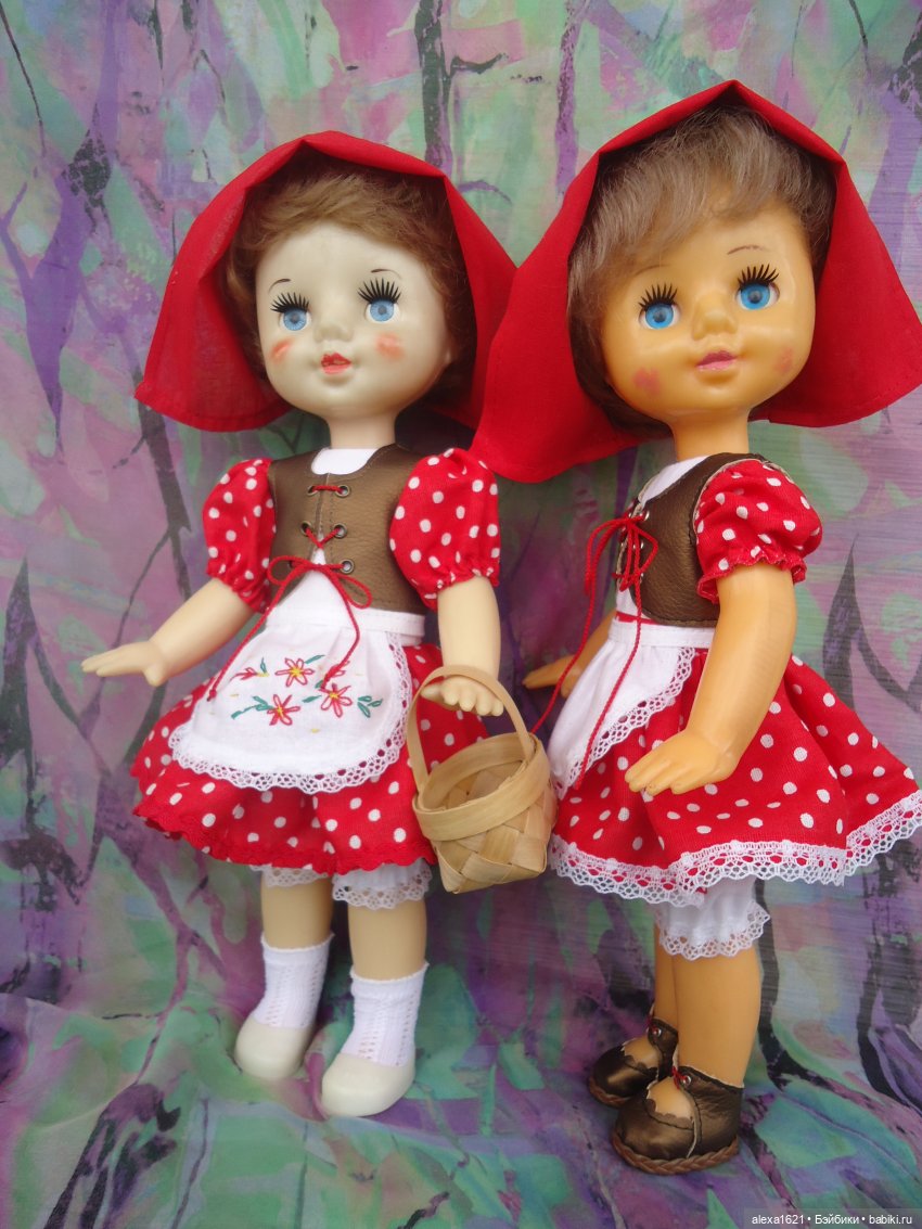 Красные Шапочки — Советские винтажные куклы (СССР): Ленигрушка