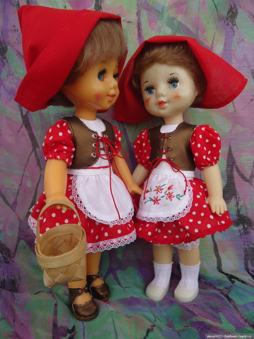 Красные Шапочки — Советские винтажные куклы (СССР): Ленигрушка (фото 10)