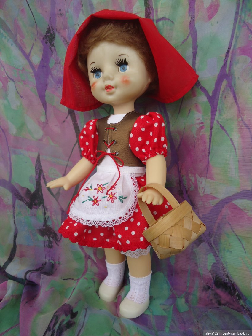 Красные Шапочки — Советские винтажные куклы (СССР): Ленигрушка (фото 4)