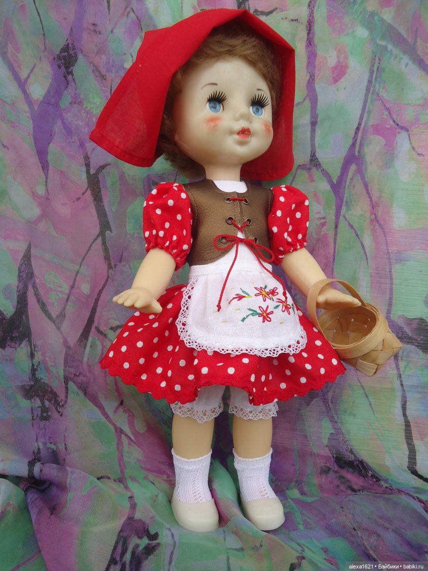 Красные Шапочки — Советские винтажные куклы (СССР): Ленигрушка (фото 5)