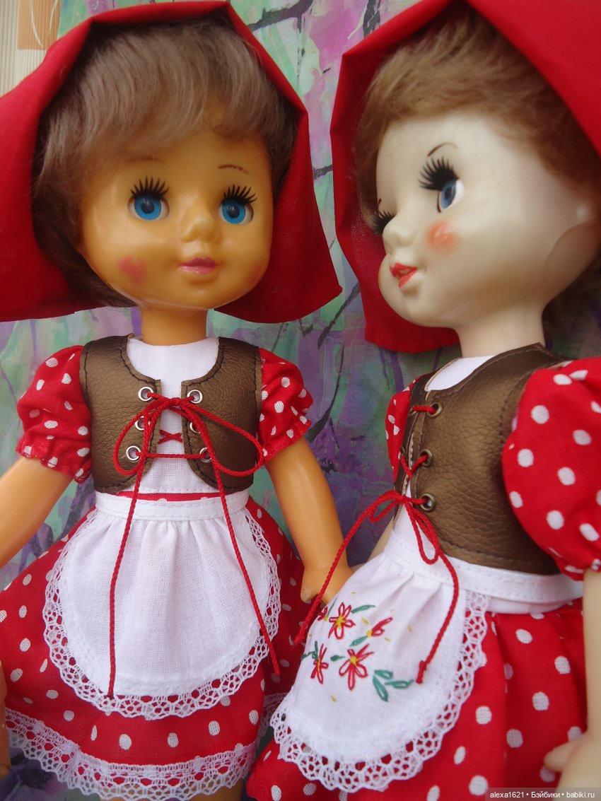 Красные Шапочки — Советские винтажные куклы (СССР): Ленигрушка (фото 9)
