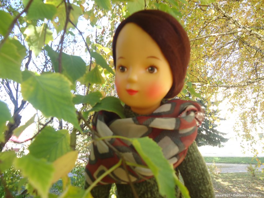 Девочка-осень. Галя — Советские винтажные куклы (СССР): Ленигрушка