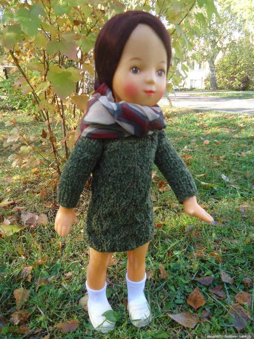 Девочка-осень. Галя — Советские винтажные куклы (СССР): Ленигрушка