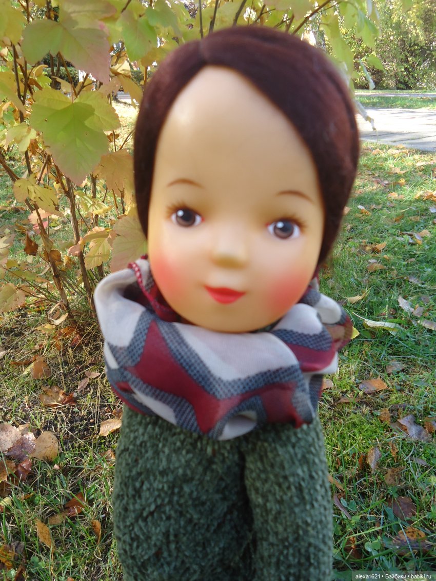 Девочка-осень. Галя — Советские винтажные куклы (СССР): Ленигрушка