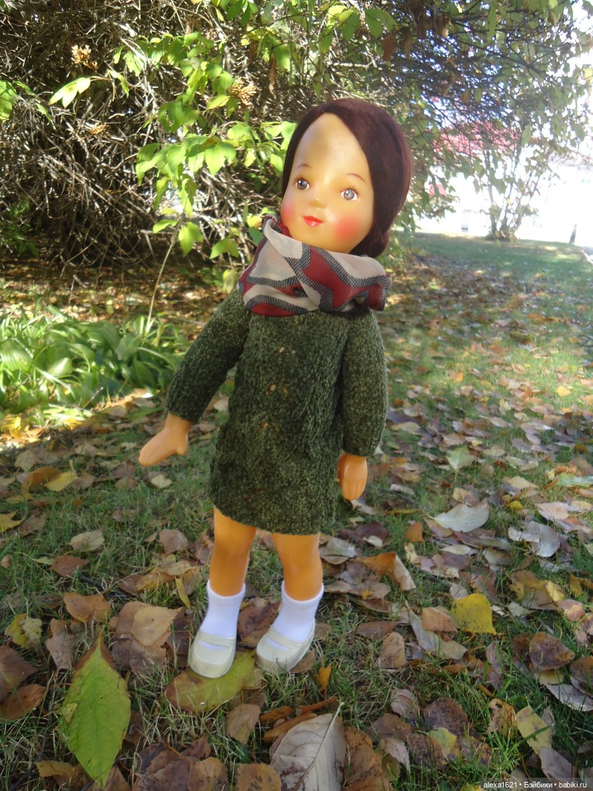 Девочка-осень. Галя — Советские винтажные куклы (СССР): Ленигрушка