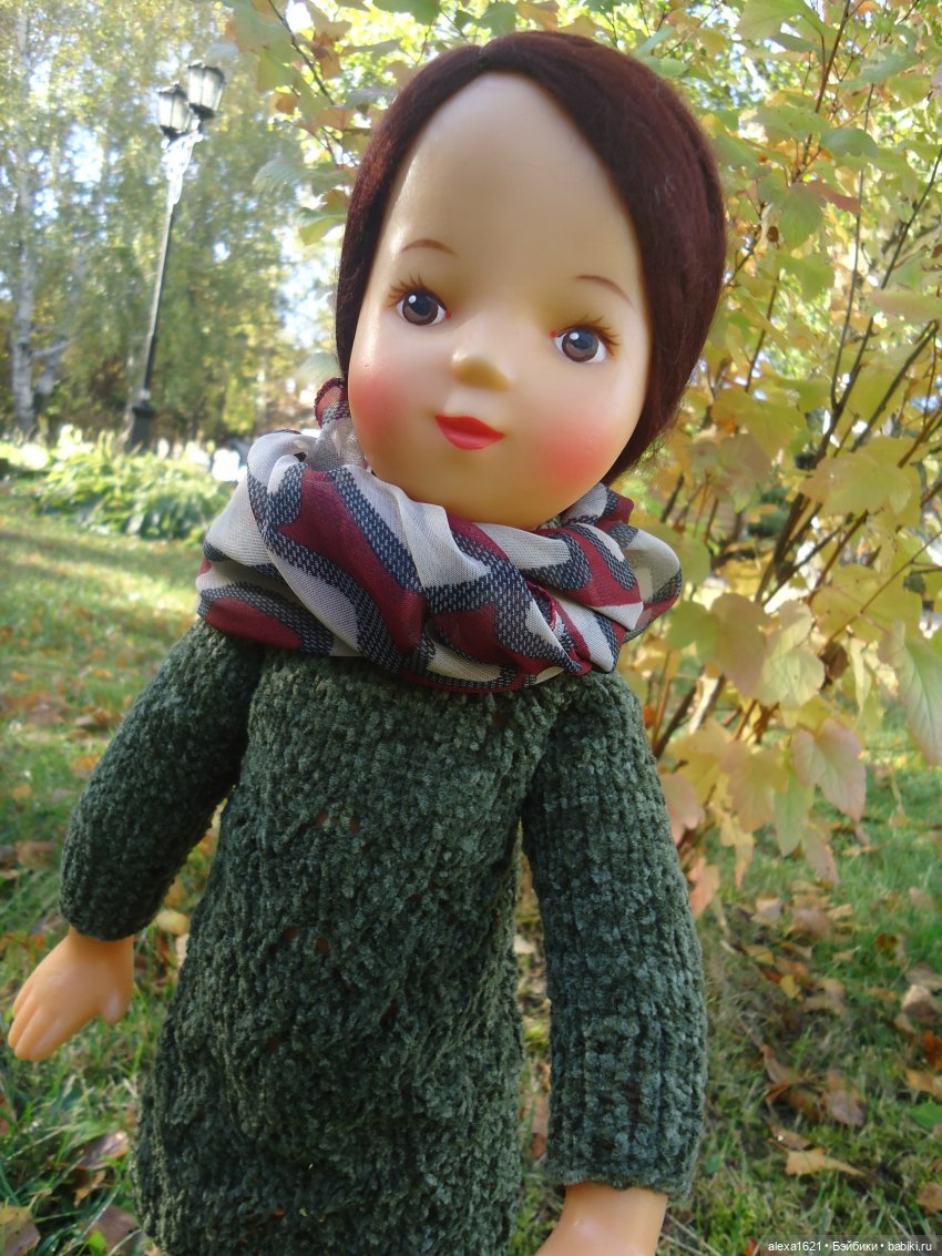 Девочка-осень. Галя — Советские винтажные куклы (СССР): Ленигрушка
