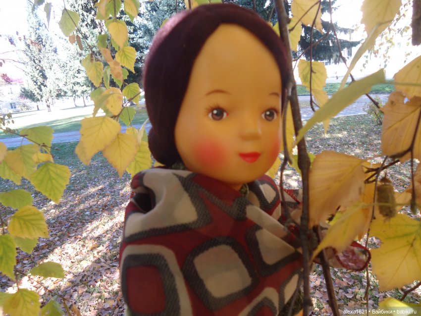 Девочка-осень. Галя — Советские винтажные куклы (СССР): Ленигрушка