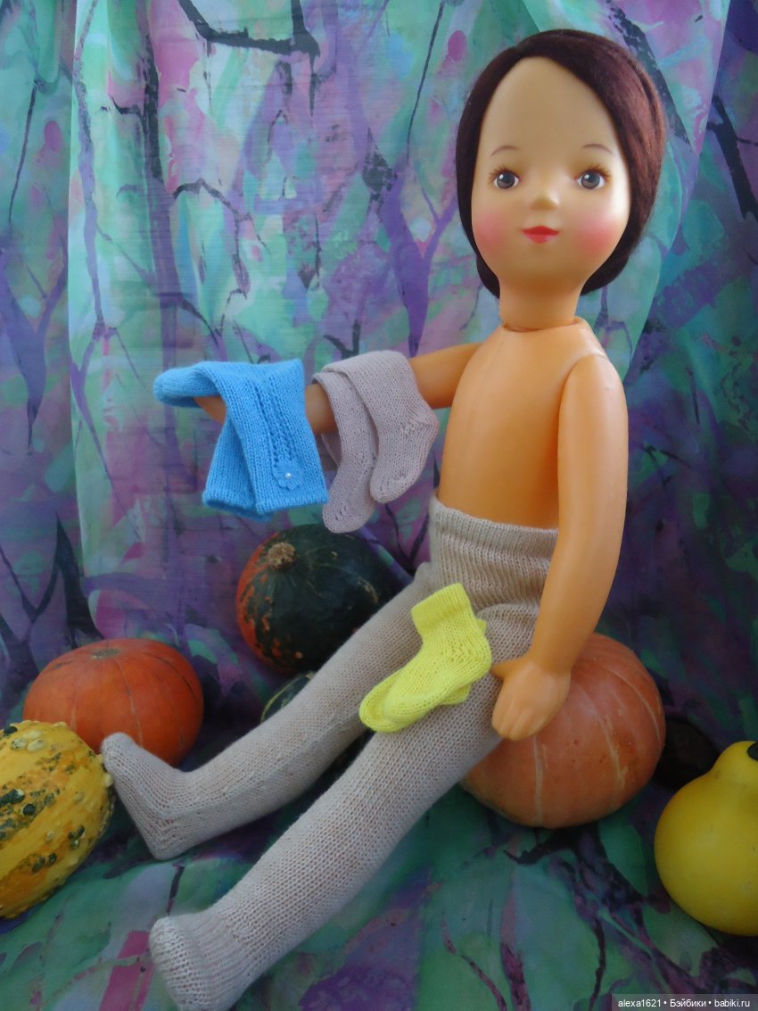 Чулочно-носочное — Советские винтажные куклы (СССР): Ленигрушка