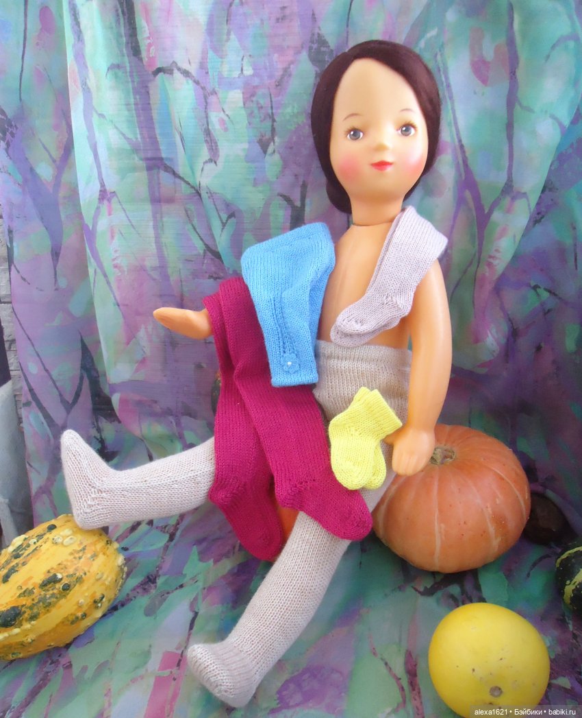 Чулочно-носочное — Советские винтажные куклы (СССР): Ленигрушка