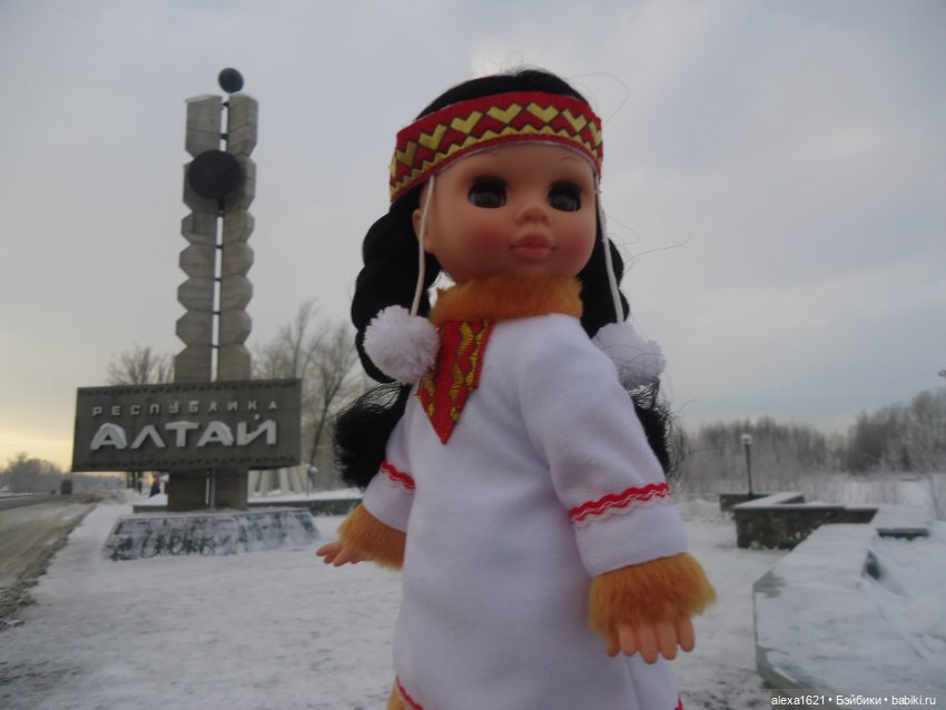 Эля северянка. Зима — Российские куклы Весна