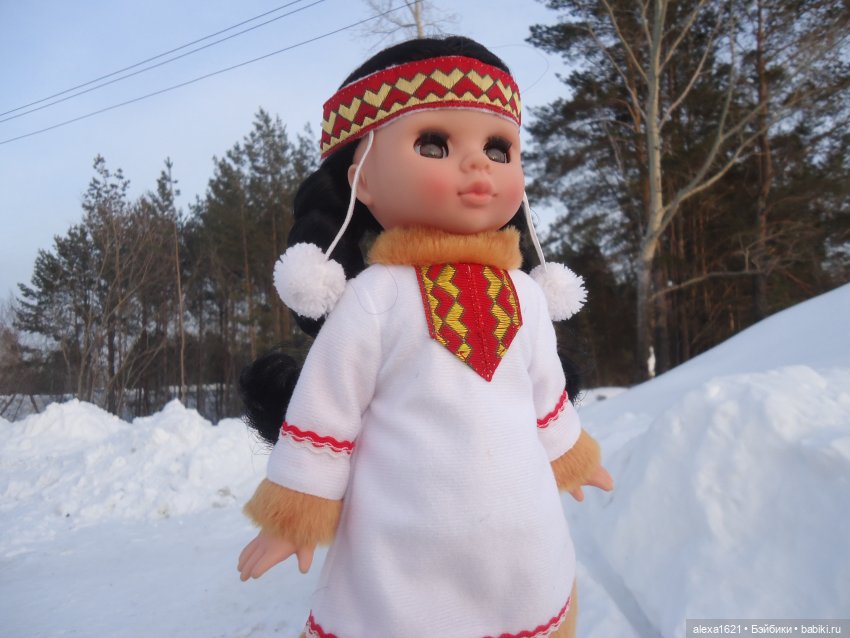 Эля северянка. Зима — Российские куклы Весна (фото 6)