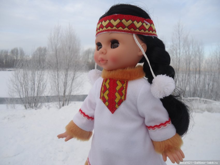 Эля северянка. Зима — Российские куклы Весна