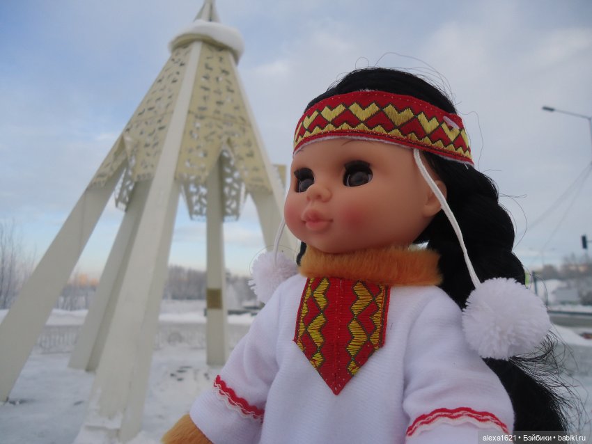 Эля северянка. Зима — Российские куклы Весна