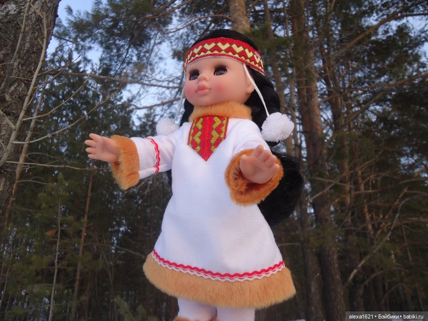 Эля северянка. Зима — Российские куклы Весна (фото 8)