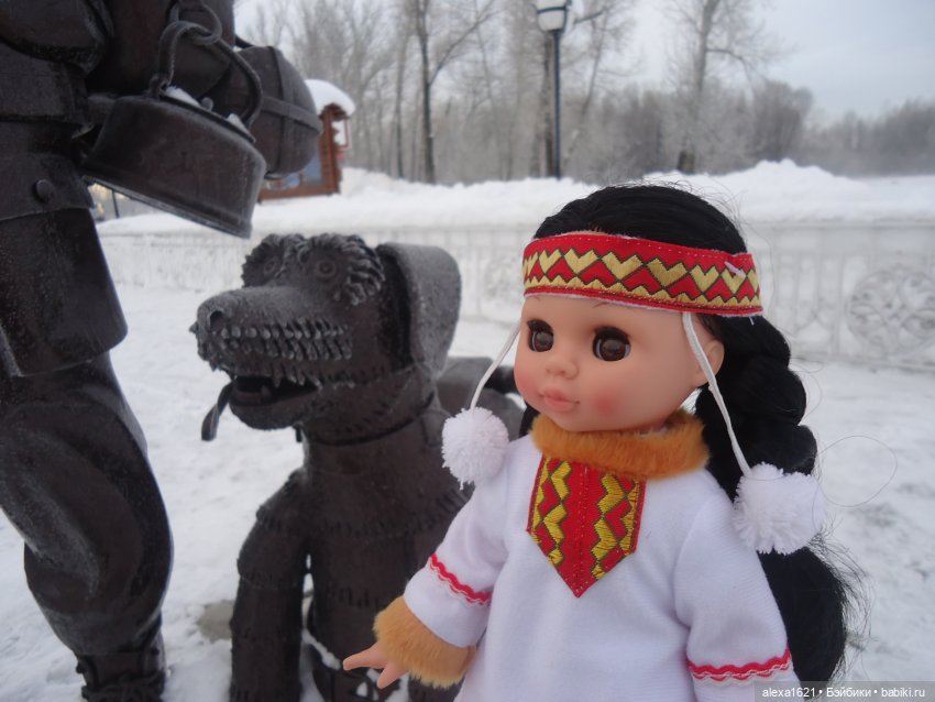 Эля северянка. Зима — Российские куклы Весна
