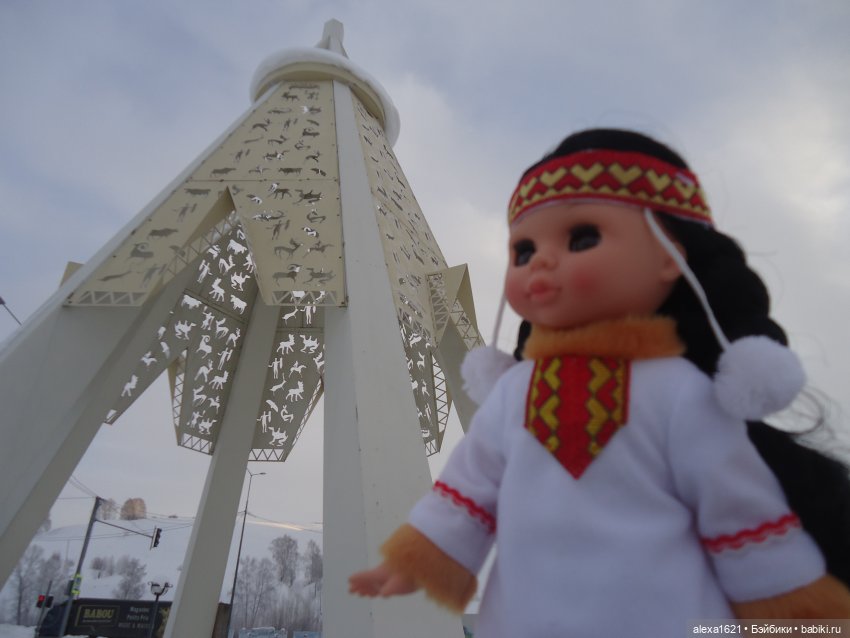 Эля северянка. Зима — Российские куклы Весна